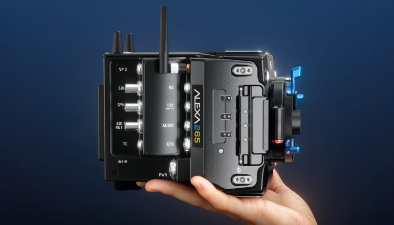 ARRI ALEXA 265 Announced – A Small and Lightweight 65mm Camera