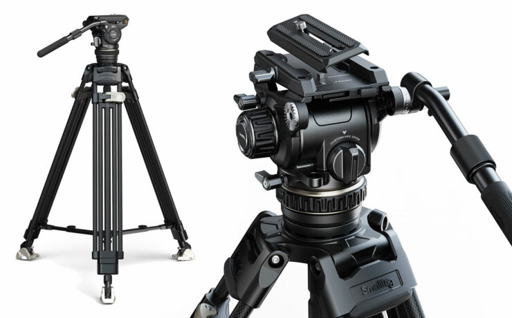 SmallRig AD-120 Heavy-Duty Carbon Fiber Tripod Released